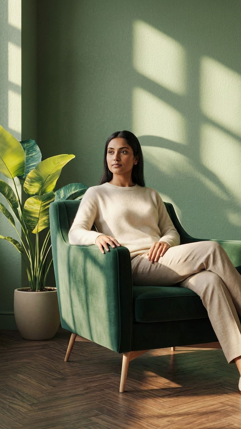 Modern luxury apartment with false ceiling and premium furnishing